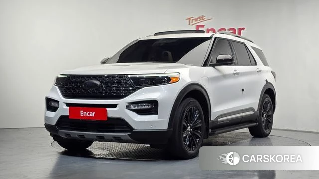 Ford Explorer 6th Generation 2021 Белый из Кореи