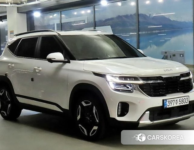 Kia The New Seltos 2024 Белый из Кореи