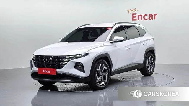 Hyundai Tucson (NX4) 2021 Белый из Кореи