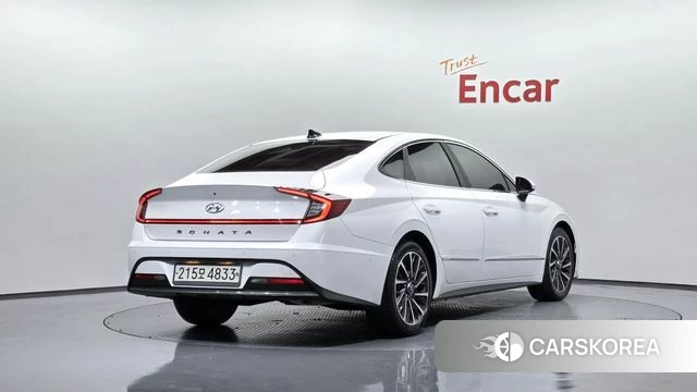 Hyundai Sonata (DN8) 2019 Белый из Кореи