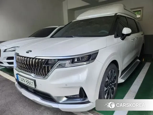 Kia Carnival 4th generation 2021 Белый из Кореи