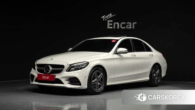 Mercedes-Benz C-Class W205 2021 Белый из Кореи