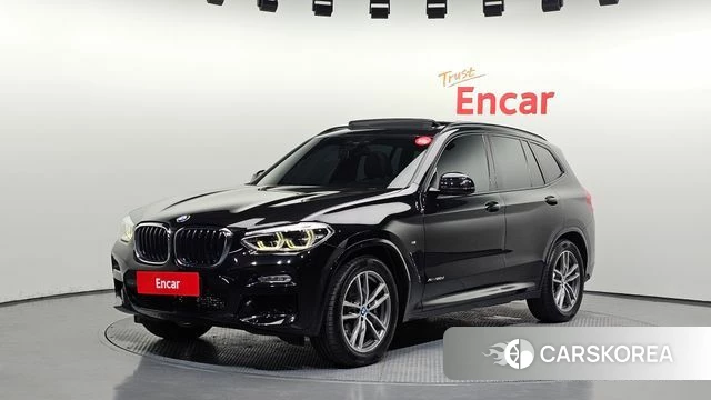 BMW X3 (G01) 2018 Черный из Кореи