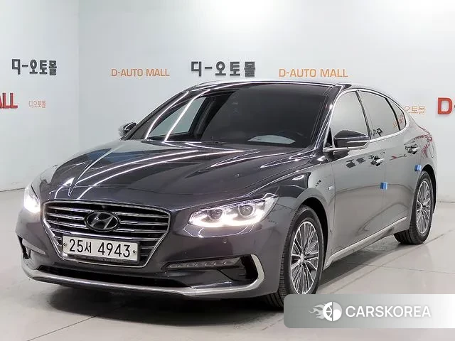 Hyundai Grandeur IG Hybrid 2018 Серый из Кореи