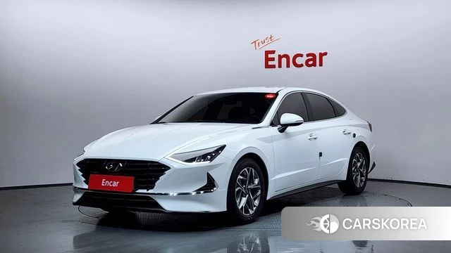 Hyundai Sonata (DN8) 2021 Белый из Кореи