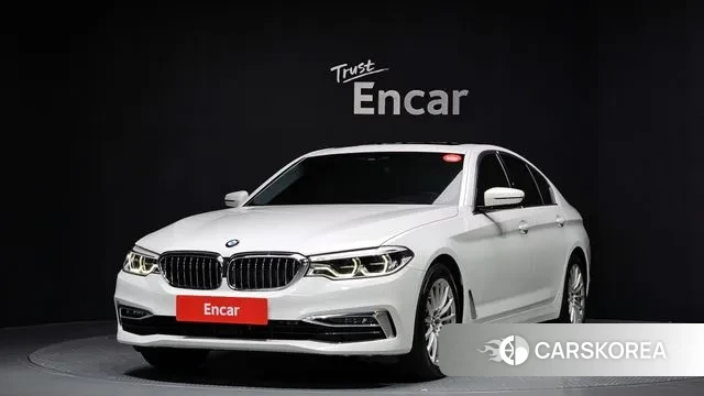 BMW 5 Series (G30) 2020 Белый из Кореи
