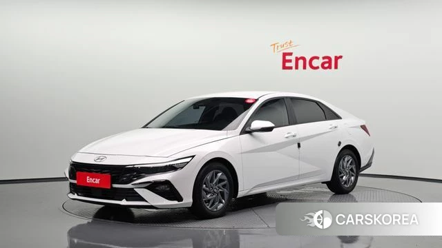 Hyundai The New Avante (CN7) 2024 Белый из Кореи
