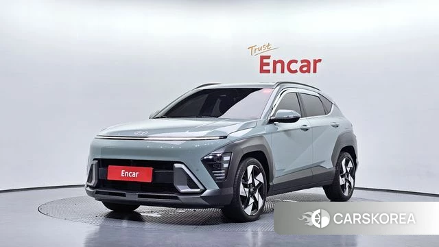 Hyundai Kona (SX2) 2023 Зеленый из Кореи