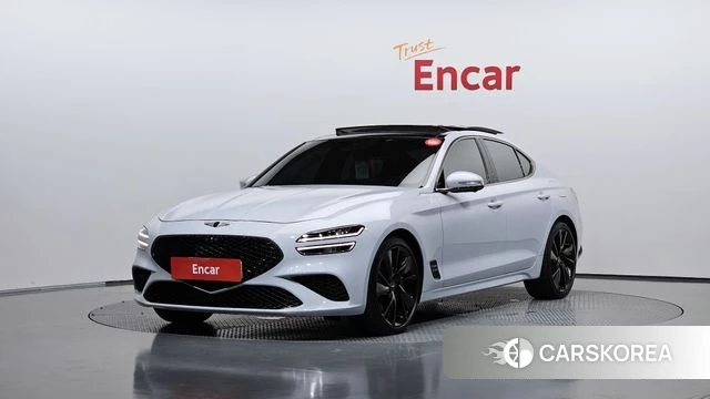Genesis The New G70 2022 Серебристо-серый из Кореи