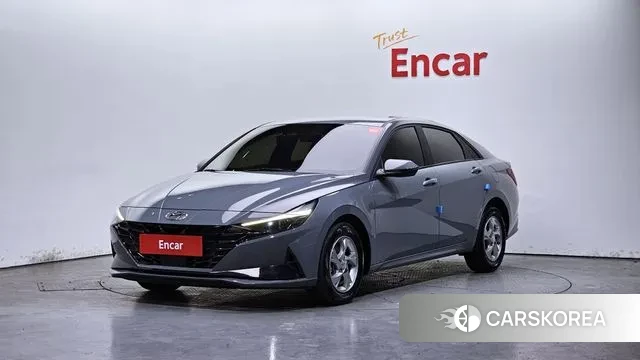 Hyundai Avante (CN7) 2022 Серебристо-серый из Кореи