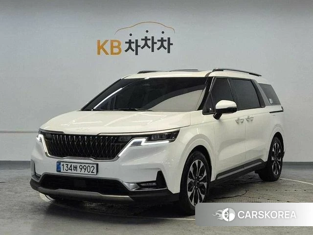 Kia Carnival 4th generation 2022 Белый из Кореи