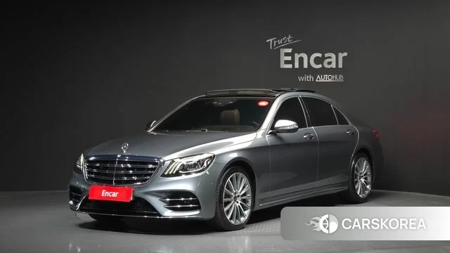 Mercedes-Benz S-Class W222 2020 Серый из Кореи