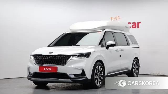 Kia Carnival 4th generation 2021 Белый из Кореи