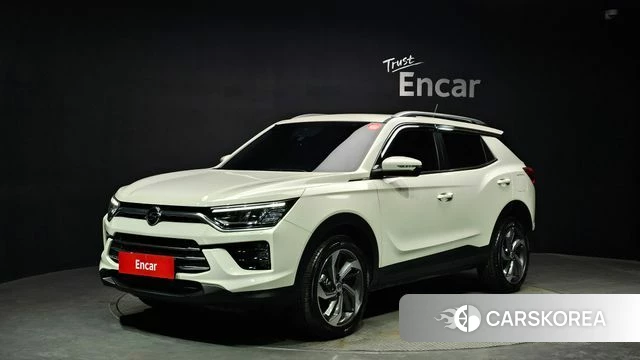 Ssangyong Beautiful Korando 2020 Белый из Кореи