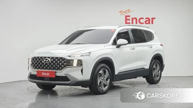 Hyundai The New Santa Fe 2023 Белый из Кореи