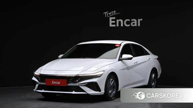 Hyundai The New Avante (CN7) 2025 Белый из Кореи