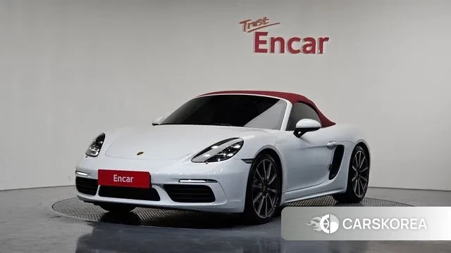 Porsche 718 Boxster 2020 Белый из Кореи