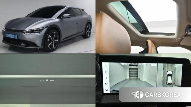 Kia EV6 2022 Серый из Кореи