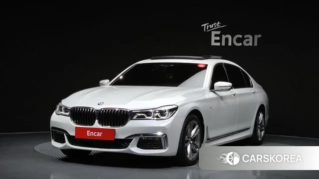 BMW 7 Series (G11) 2018 Белый из Кореи