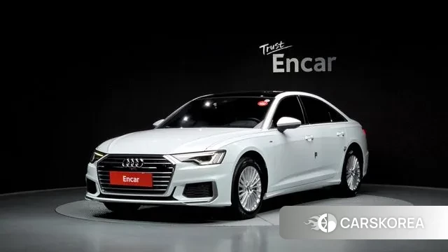 Audi A6 (C8) 2020 Белый из Кореи