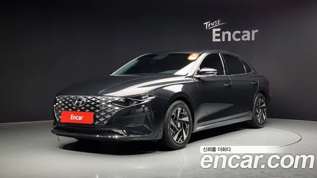 Hyundai The New Grandeur IG Hybrid 2020 Серый из Кореи