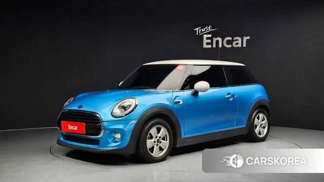Mini Cooper 2018 Синий из Кореи