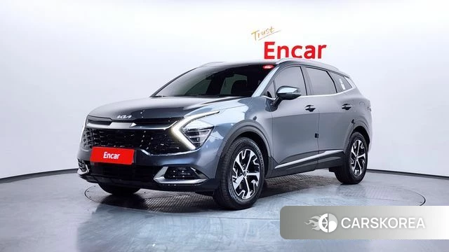 Kia Sportage 5th Generation Hybrid 2023 Серый из Кореи
