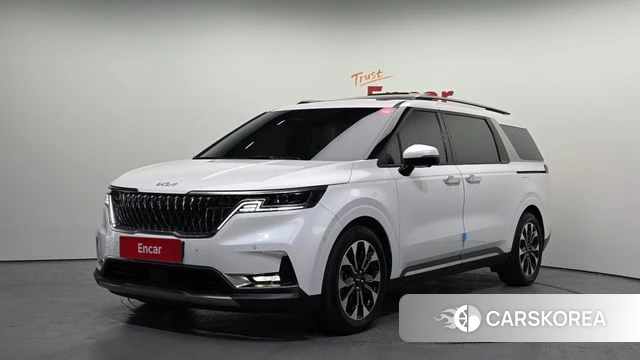 Kia Carnival 4th generation 2023 Белый из Кореи