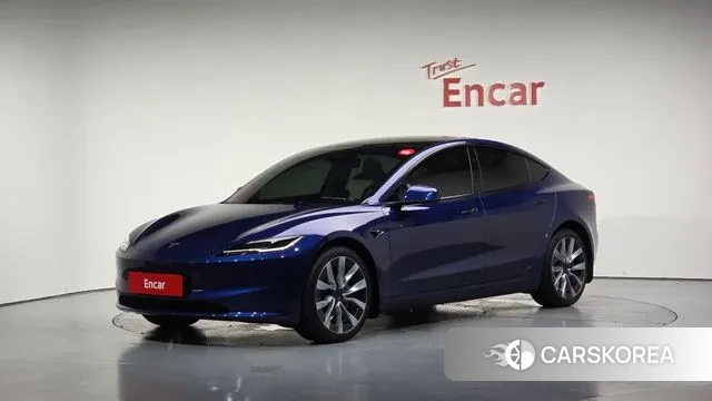 Tesla Model 3 2024 Синий из Кореи