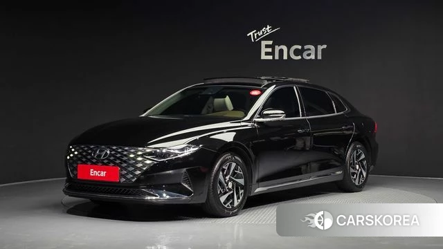 Hyundai The New Grandeur IG Hybrid 2021 Черный из Кореи