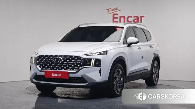 Hyundai The New Santa Fe 2021 Белый из Кореи