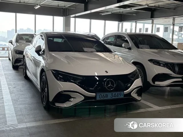 Mercedes-Benz EQE V295 2024 Белый из Кореи