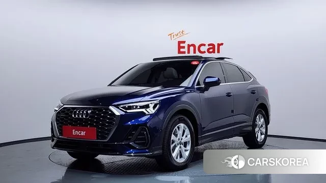 Audi Q3 (F3) 2024 Синий из Кореи