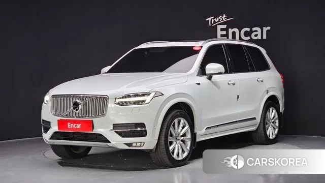 Volvo XC90 second Generation 2018 Белый из Кореи