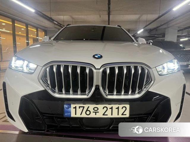 BMW X6 (G06) 2024 Белый из Кореи