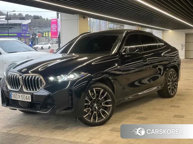 BMW X6 (G06) 2025 Черный из Кореи