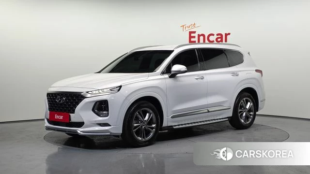Hyundai Santa Fe TM 2019 Белый из Кореи