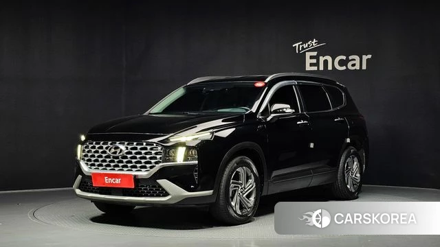 Hyundai The New Santa Fe 2021 Черный из Кореи