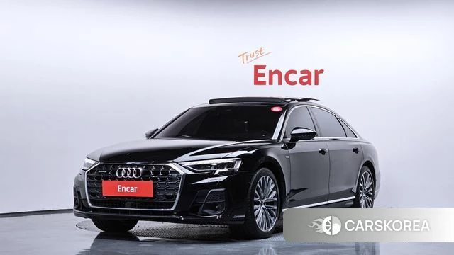 Audi A8 (D5) 2023 Черный из Кореи