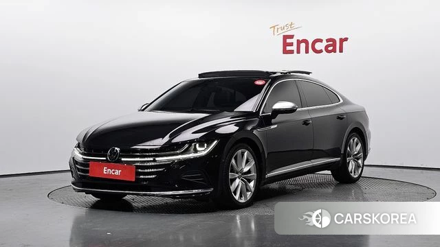 Volkswagen Arteon 2022 Черный из Кореи