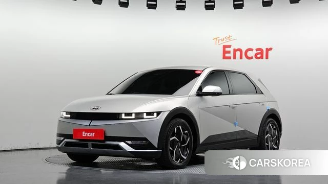 Hyundai Ionic 5 2021 Серебряный из Кореи
