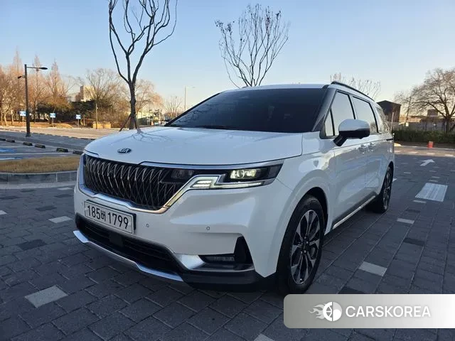 Kia Carnival 4th generation 2021 Белый из Кореи