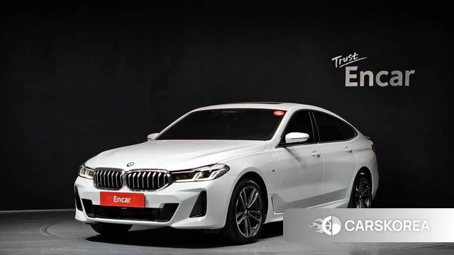 BMW 6 Series GT (G32) 2021 Белый из Кореи
