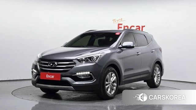Hyundai Santa Fe The Prime 2018 Серый из Кореи