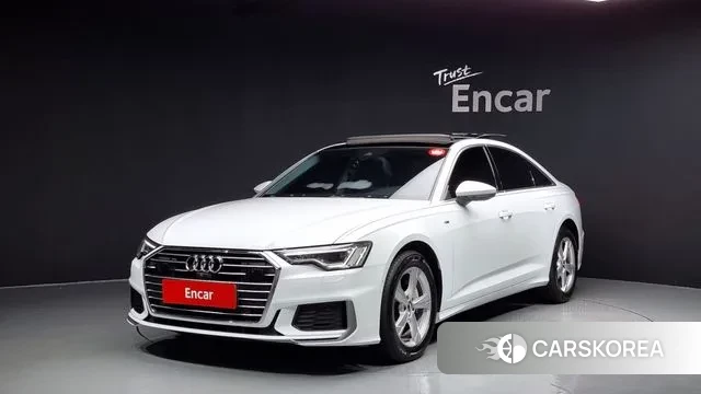 Audi A6 (C8) 2020 Белый из Кореи