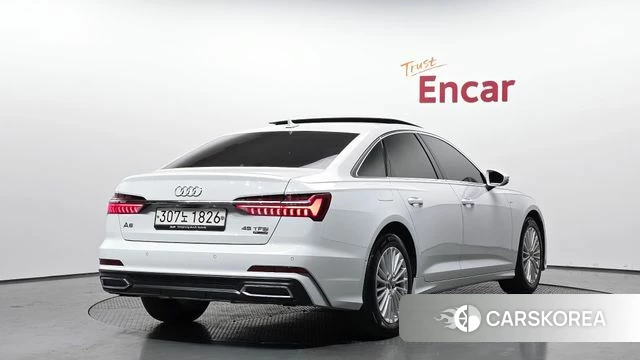 Audi A6 (C8) 2020 Белый из Кореи