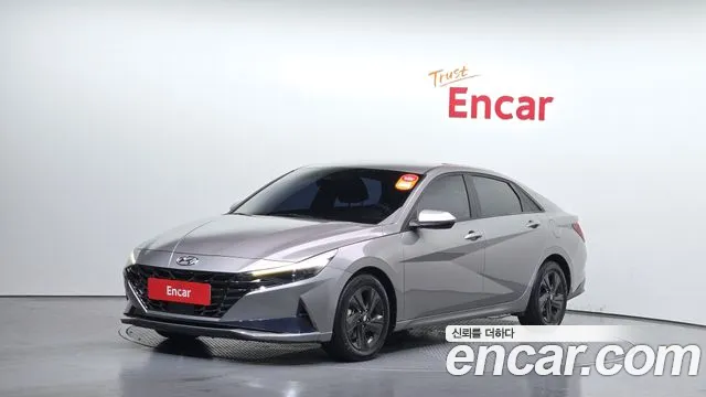 Hyundai Avante Hybrid (CN7) 2021 Серый из Кореи