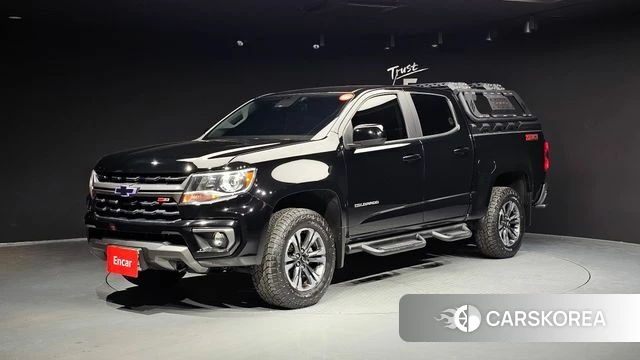 Chevrolet (GM Daewoo) Real New Colorado 2021 Черный из Кореи