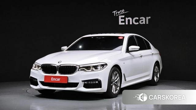 BMW 5 Series (G30) 2018 Белый из Кореи