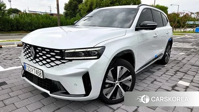 Renault Korea (Samsung) Grand Coleos 2024 Белый из Кореи